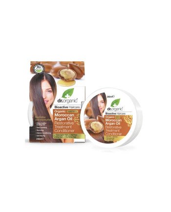 Dr. Organic Mascarilla Acondicionadora Capilar De Aceite Argán 200ml