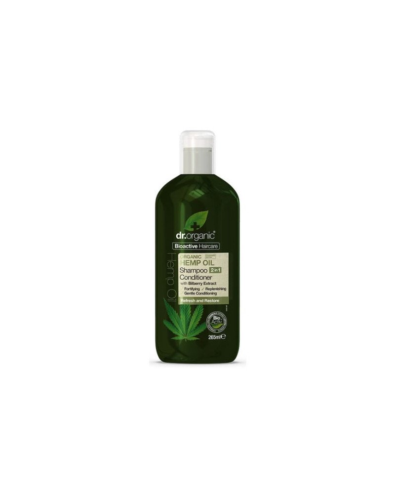 Dr. Organic Champú y Acondicionador De Cáñamo 265ml