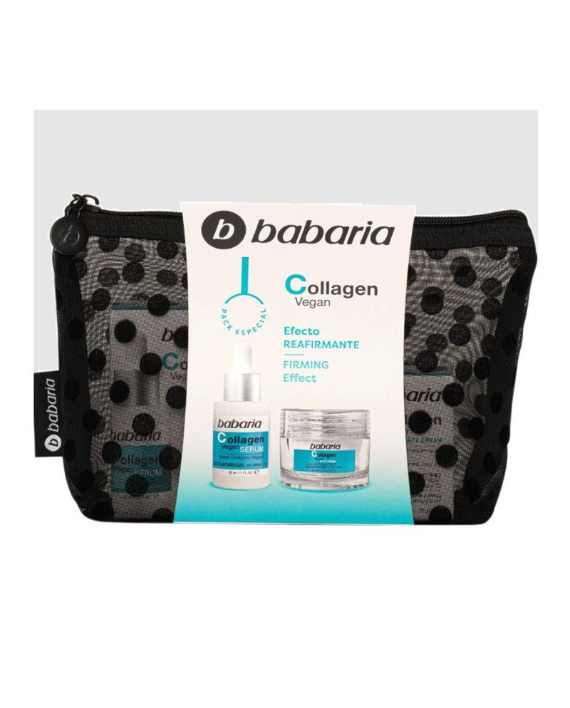Babaria Collagen Effect Crema Facial 50Ml + Crema 1U  + Serum 1U + Estuche 1U