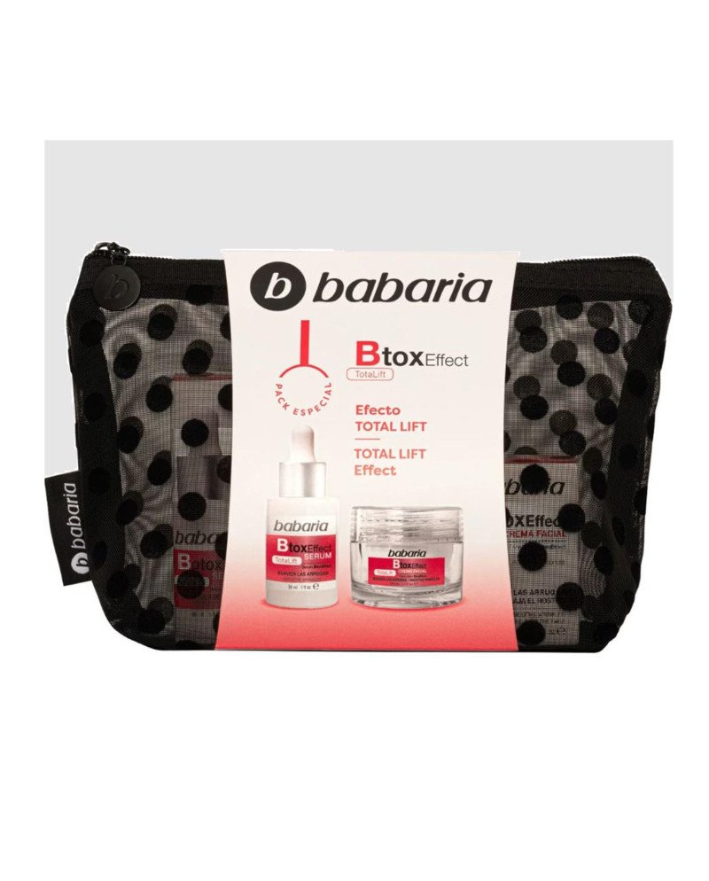 Babaria Btox Effect Total Lift Crema Facial Set 50Ml + Serum 1U