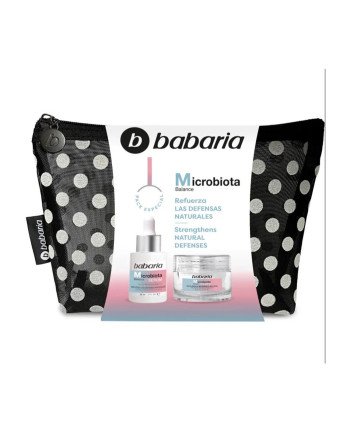 Babaria Microbiota Refuerza Crema Facial Set Estuche 50Ml + Serum 1U