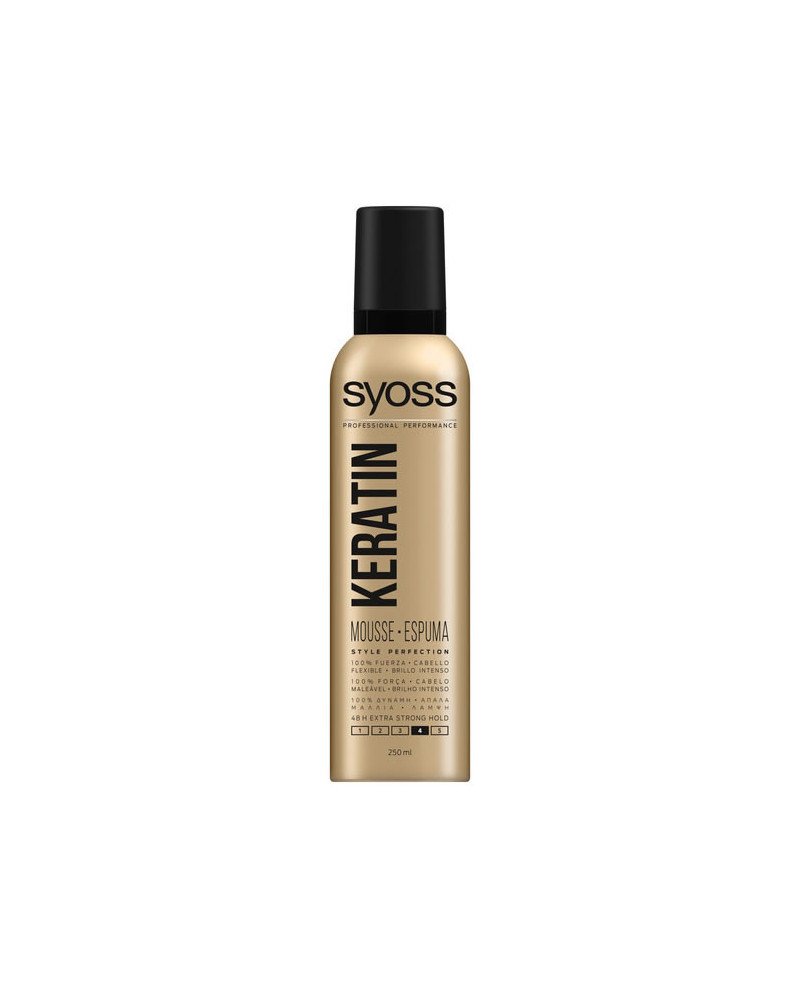 Syoss Espuma Keratin Style Perfection 250ml