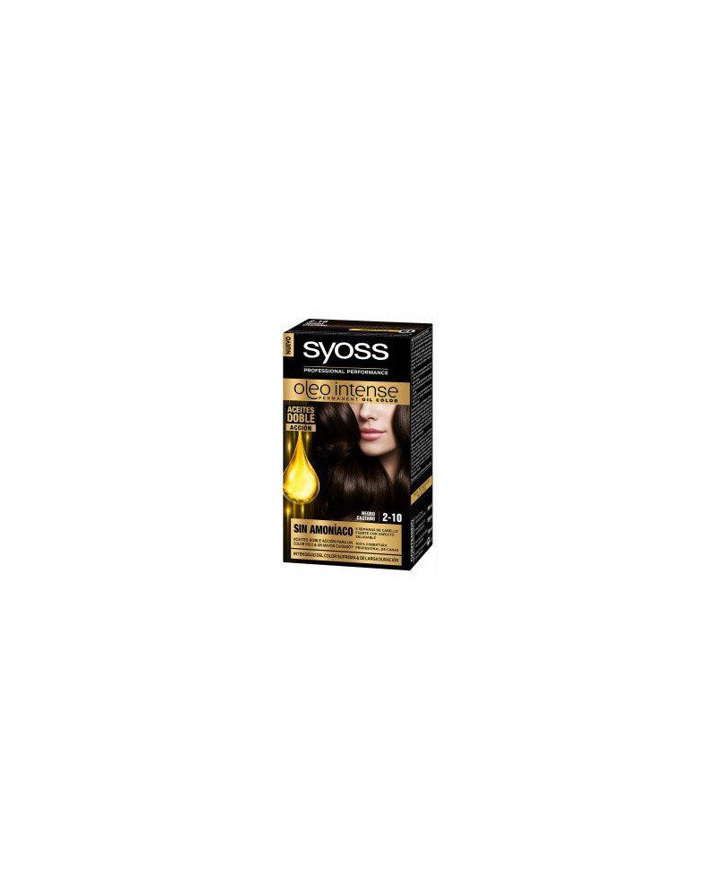 Syoss Olio Intense Tinte Sin Amoniaco 6,76-Cobrizo Ambar 5 Piezas