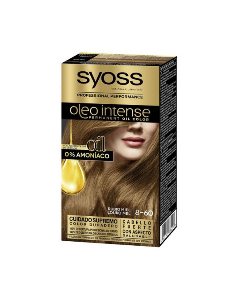 Syoss Oleo Intense Tinte Permanente 8-60 Rubio Miel