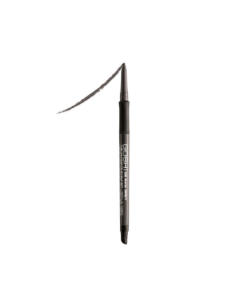 Gosh The Ultimate Eyeliner With A Twist 02 Raw Grey