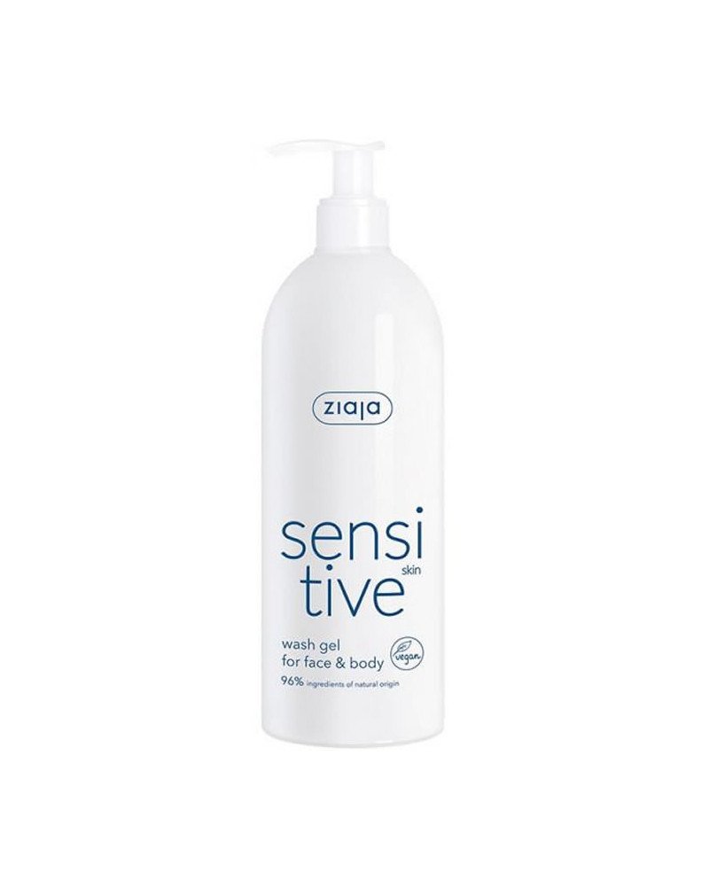 Ziaja Sensitve Gel Limpiador Rostro y Cuerpo Para Pieles Sensible 400m