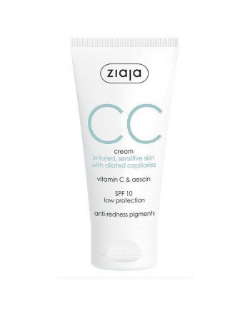 Ziaja Cc Cream Correctora Para Pieles Irritadas y Sensibles 50ml