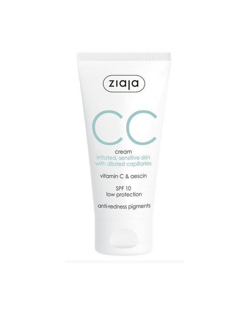 Ziaja Cc Cream Correctora Para Pieles Irritadas y Sensibles 50ml
