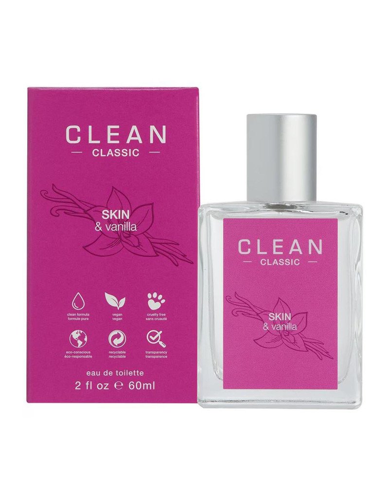 Clean Classic Eau De Parfum Skin & Vanilla 60Ml