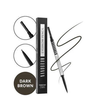 Nanobrow Lapiz De Cejas Dark Brown 1g