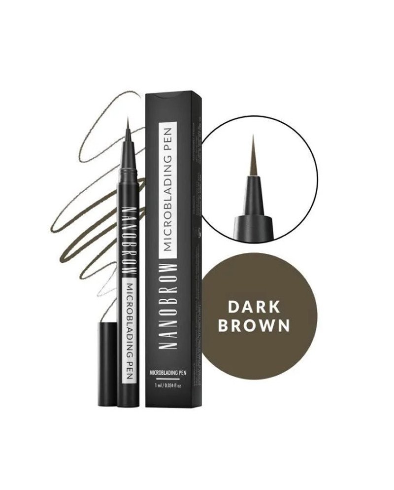 Nanobrow Microblading Lapiz Dark Brown 1ml