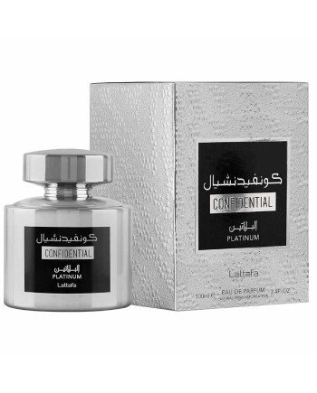 LATTAFA CONFIDENTIAL PLATINUM EDP SPRAY 100 ML