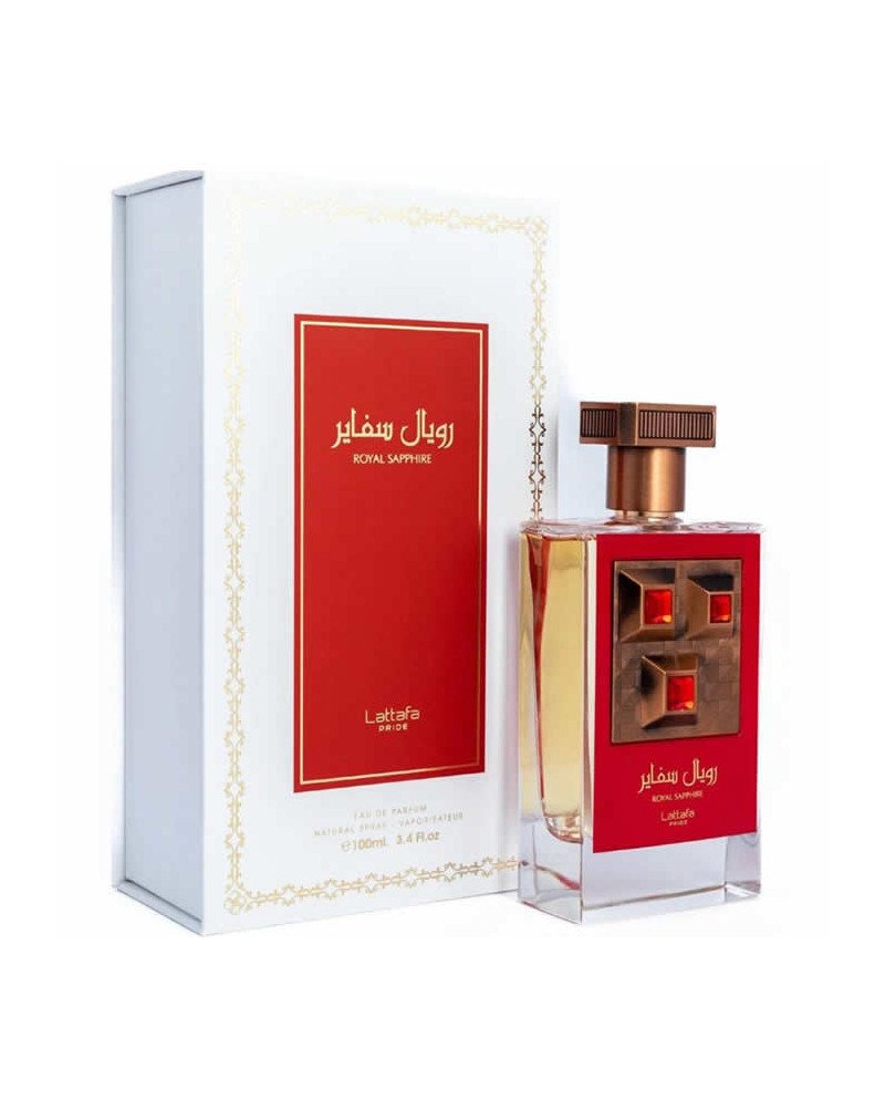 LATTAFA PRIDE ROYAL SAPPHIRE EAU DE PARFUM SPRAY 100ML