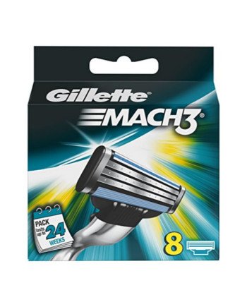Gillette Mach3 Recambio 8 Unidades