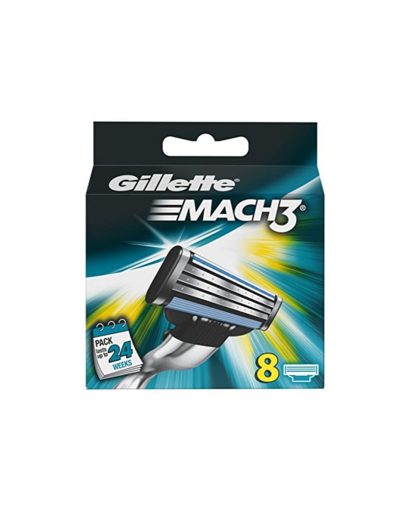 Gillette Mach3 Recambio 8 Unidades
