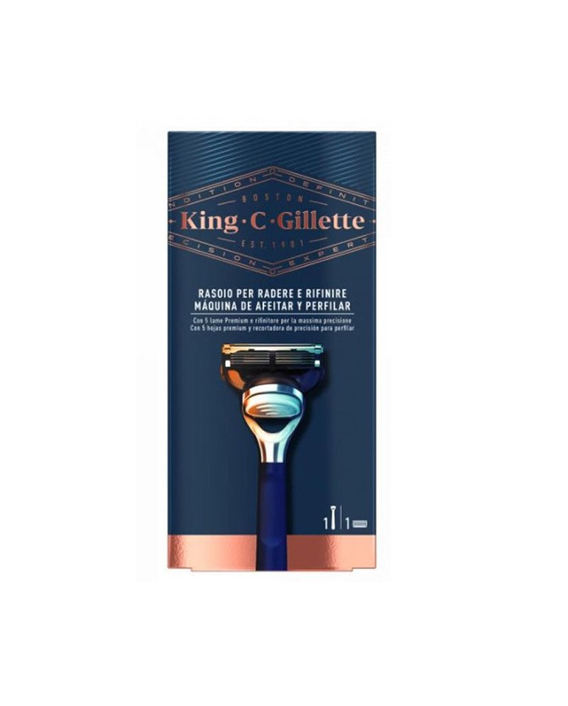 Gillette King Máquina De Afeitar Y Perfilar