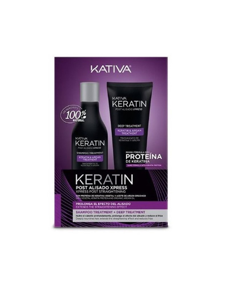 Kativa Keratin Post Alisado Xpress Set 2 Piezas