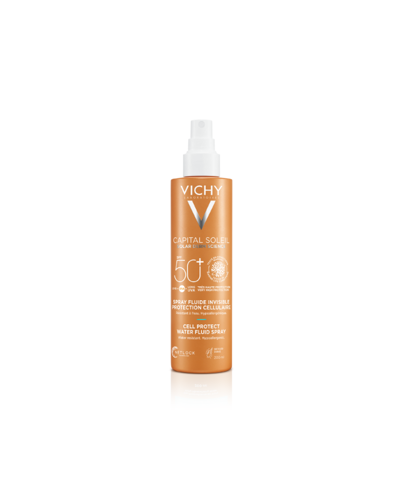 Vichy Capital Soleil Water Fluid Spray Spf50+ 200Ml
