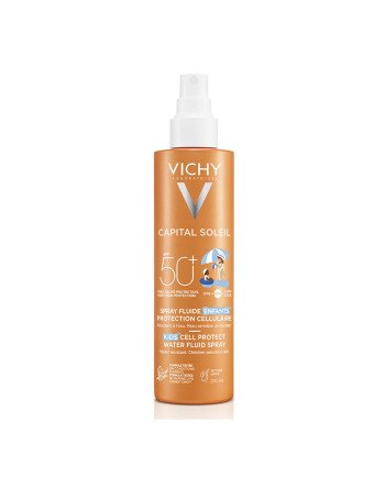 Vichy Capital Soleil Water Fluid Spray For Kids Spf50+ 200Ml