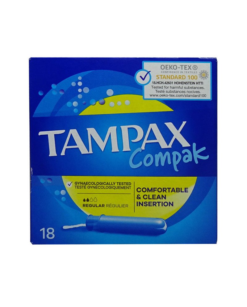 Tampax Compak Regular 18 Unidades
