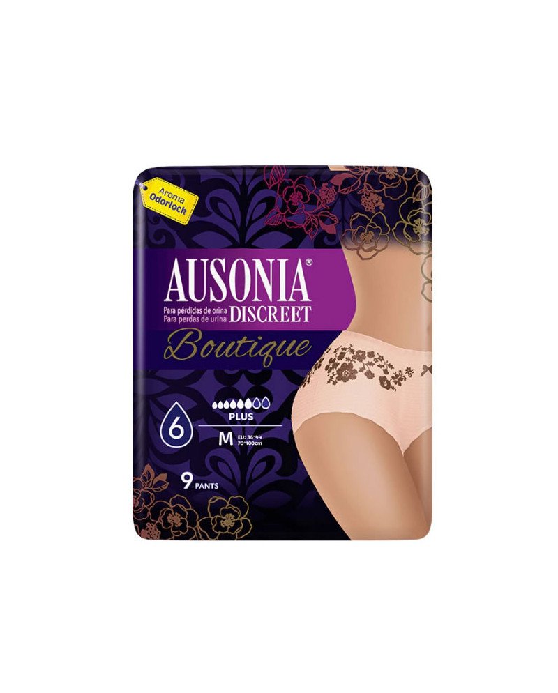 Ausonia Discreet Boutique Braguitas-Pants Para Perdidas De Orina 9 Uni