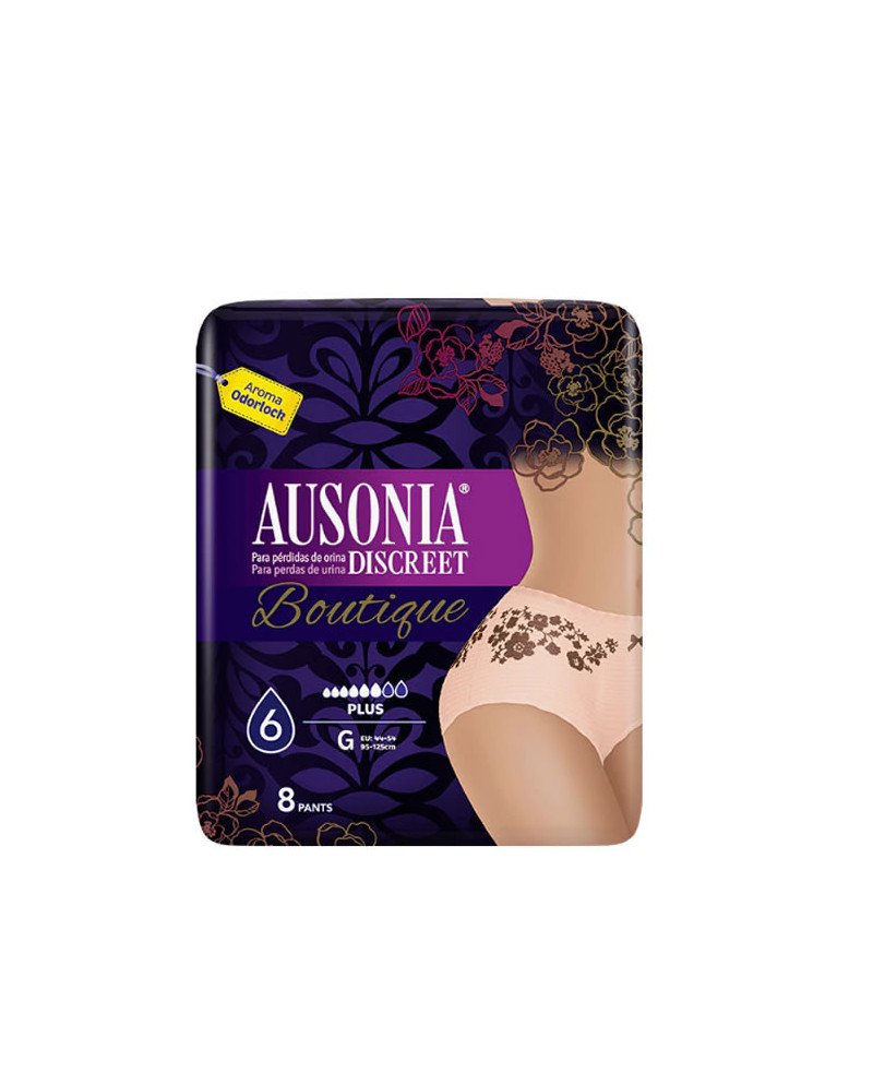 Ausonia Discreet Boutique Braguitas-Pants Para Perdidas De Orina 8 Uni