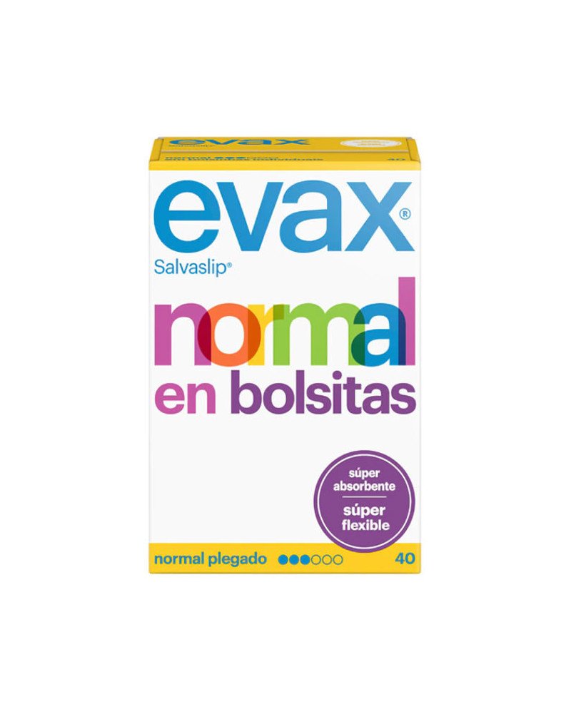 Evax Salvaslip Normal Protegeslips 40 Unidades