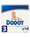 Dodot Sensitive Pañales T-3 56 Unidades