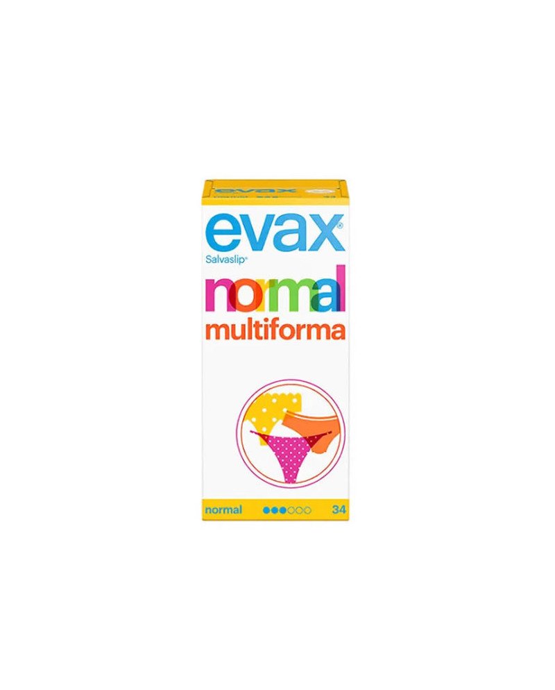 Evax Salvaslip Normal Multiforma Protegeslips 34 Unidades