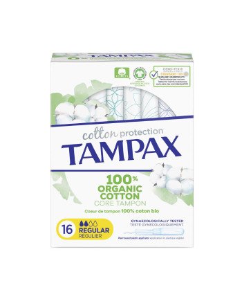 Tampax Organic Regular Tampón 16 Unidades