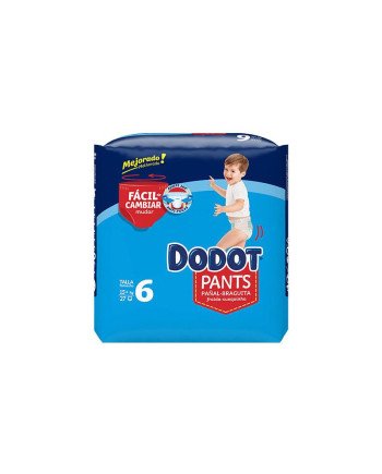 P Dodot Pants Talla 6 27 Uds