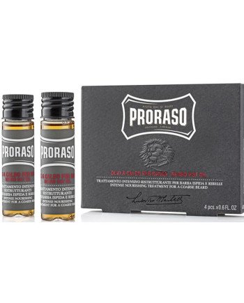 Proraso Aceite Para Cuidado De la Barba 4x17ml