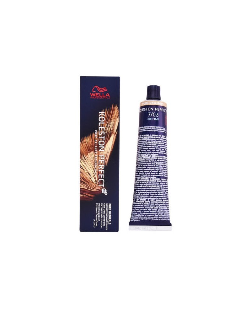 Wella Koleston Perfect Me+ 7/03 Pure Naturals 60ml