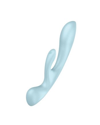 Satisfyer Triple Lover Vibrador Gris 1Un