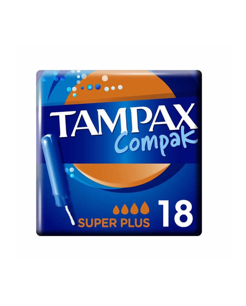 Tampax Compak Super Plus 18 Unidades