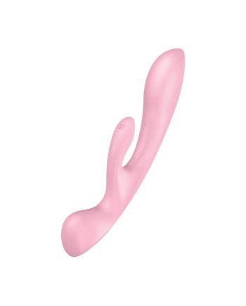 Satisfyer Triple Lover Vibrador Rosa 1Un