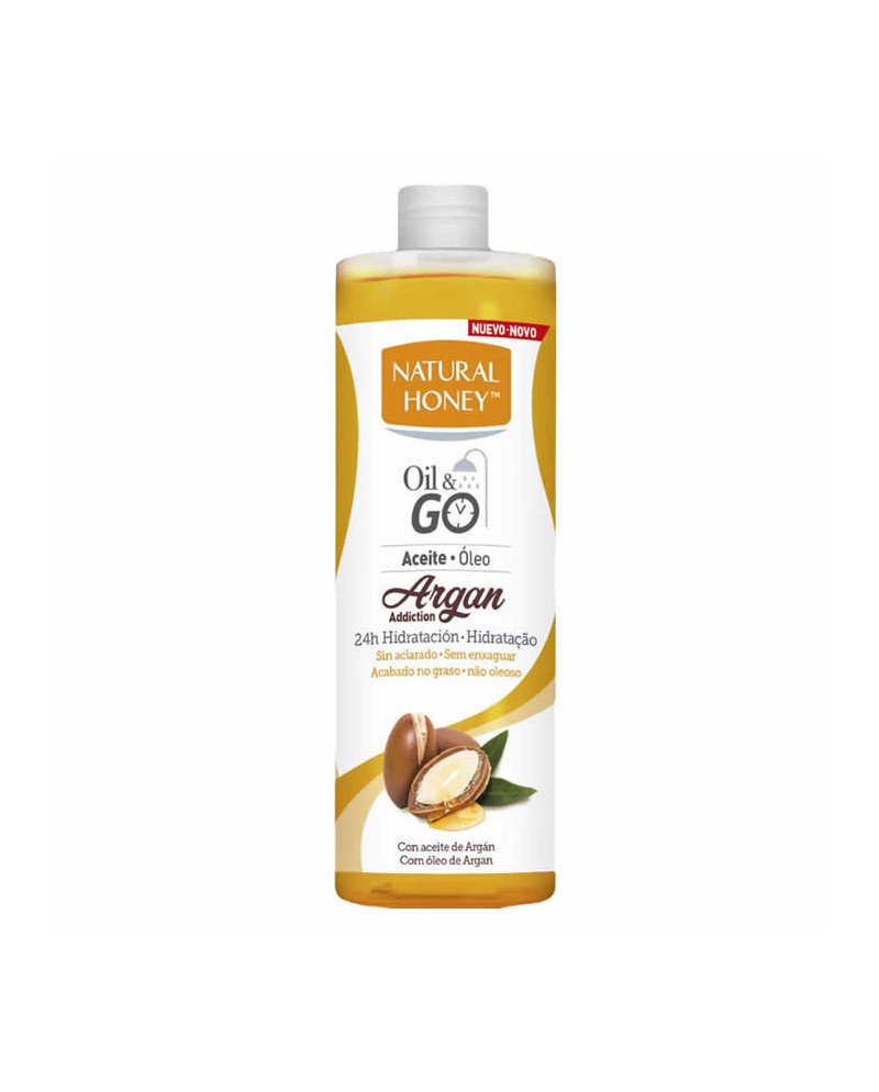 Natural Honey Elixir De Argan Oil And Go Aceite Corporal 250ml