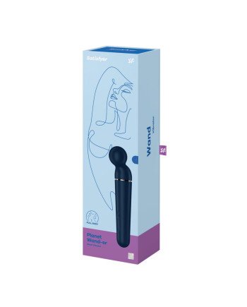Satisfyer Planet Wand-Er Vibrador Blue + Rosegold 1Un