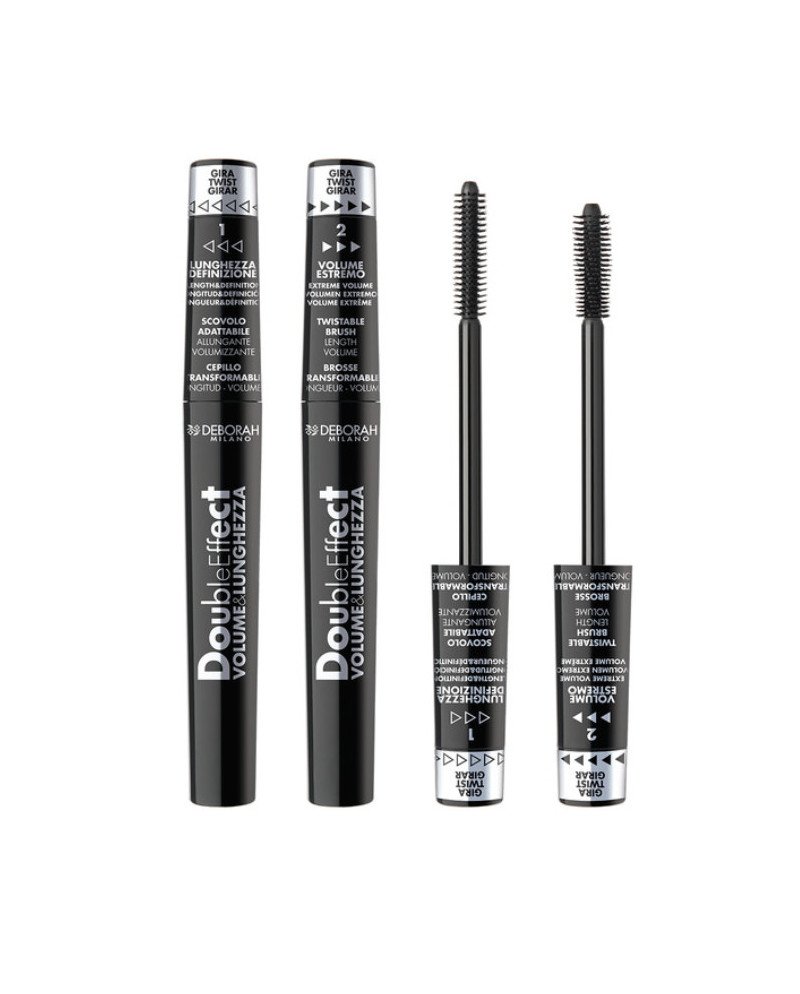 Deborah Milano Double Effect Mascara Black