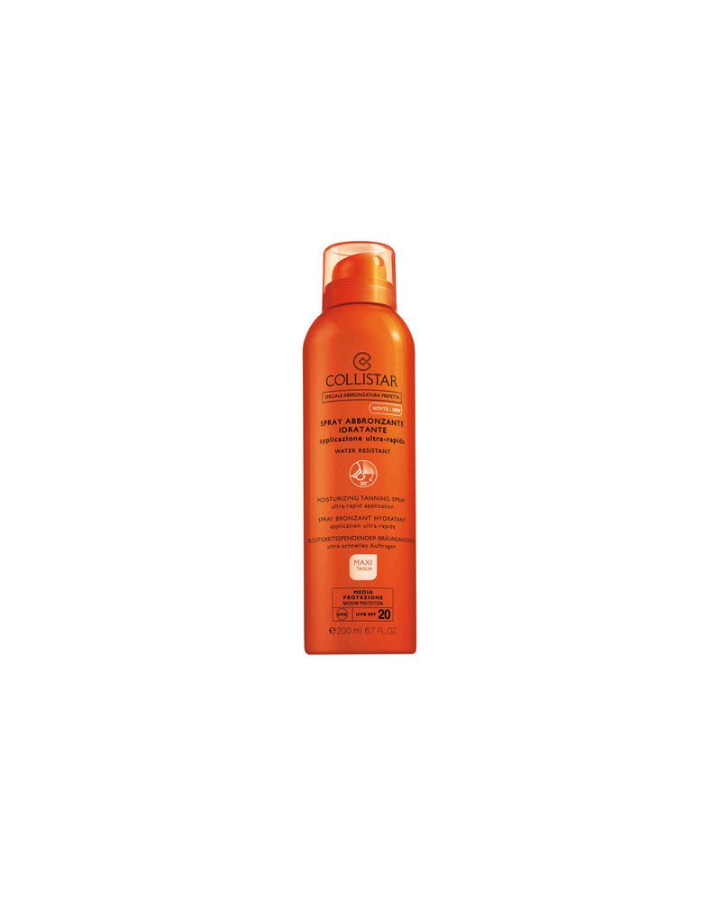 Collistar Perfect Tanning Moisturizing Spray Spf20 200ml