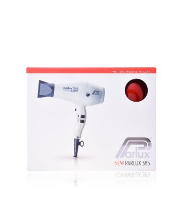 Parlux Hair Dryer 385 Powerlight Ionic & Ceramic Red