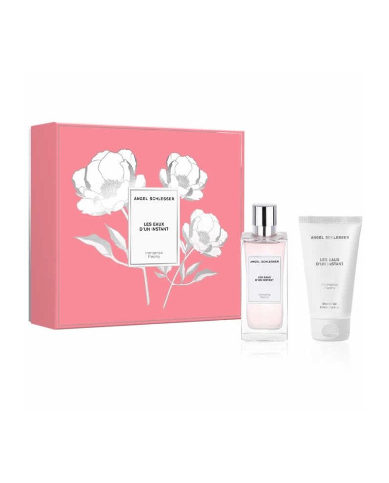 Angel Schlesser Immense Peony Eau De Toilette Spray 100ml Set 2 Piezas