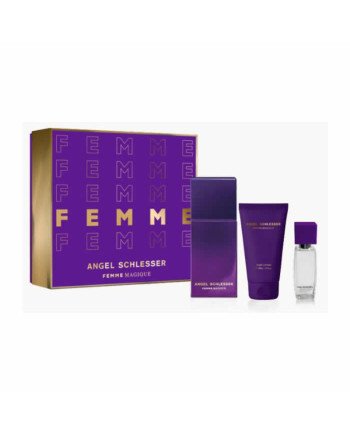 Angel Schlesser Femme Magique Eau De Toilette Spray 100ml Set 3 Piezas