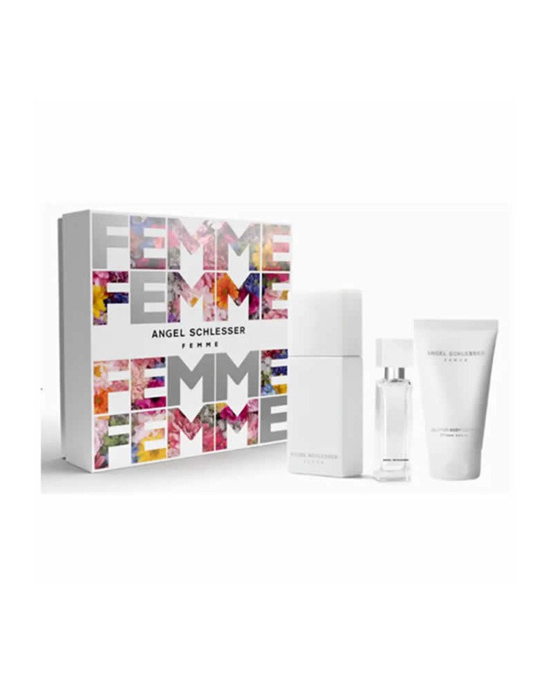 Angel Schlesser Femme Eau De Toilette Spray 100ml Set 3 Piezas