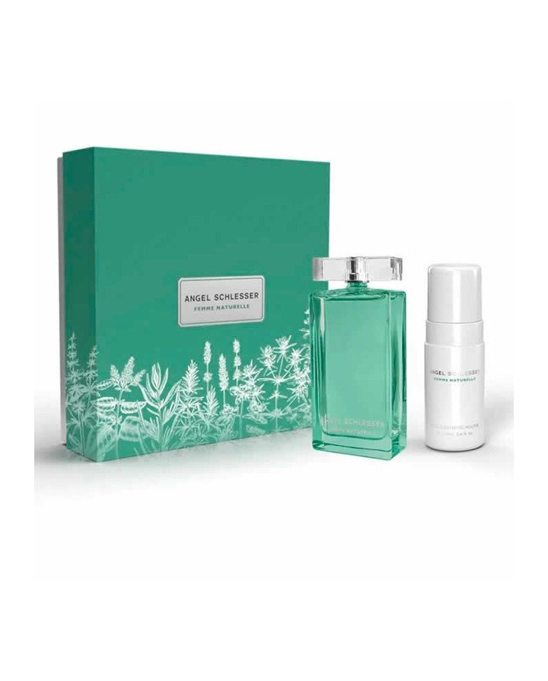 Angel Schlesser Femme Naturelle Eau De Toilette Spray 100ml Set 2 Piez