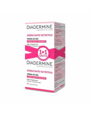 Diadermine Crema Hidratante Nutritiva Dia 50ml Set 2 Piezas