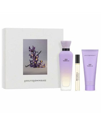 Adolfo Dominguez Iris Vainilla Eau De Parfum Spray 120ml Set 3 Piezas