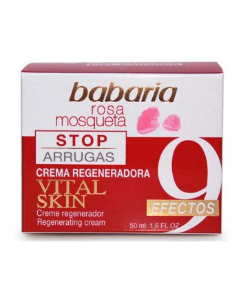 Babaria Rosa Mosqueta Vital Skin Crema Regeneradora Stop Arrugas 50ml