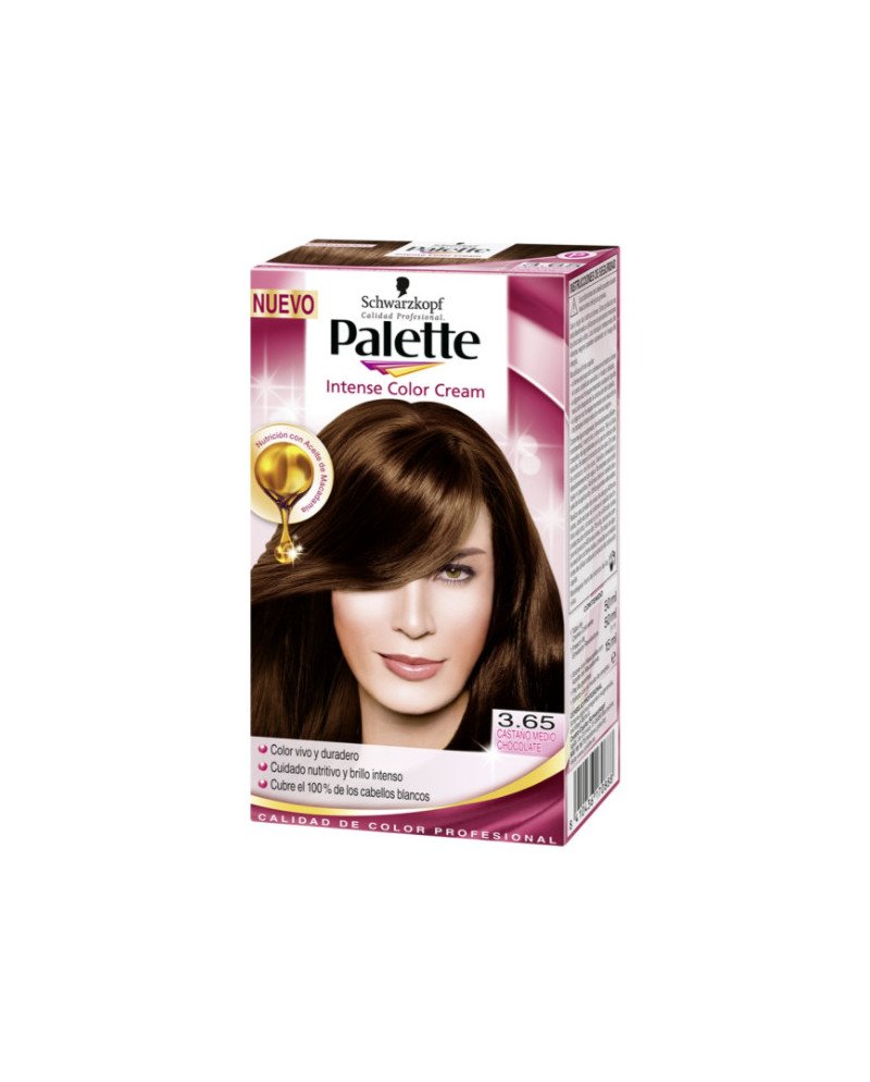 Schwarzkopf Palette Intense Color Cream 3.65 Castaño Chocolate