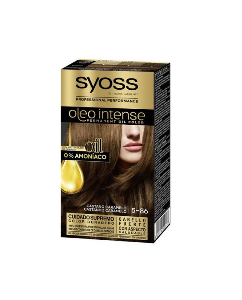 Syoss Oleo Intense Tinte Permanente 5-86 Castaño Caramelo